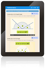 Mathematics interactive online lesson example