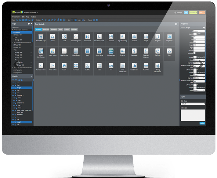 imac_modules | Learnetic | Educational ePublishing Technologies