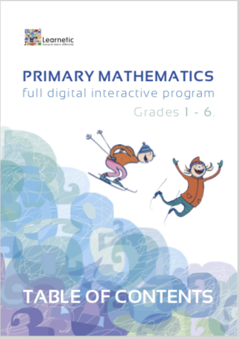 Learnetic_Primary_Math_Grades_1_6_Table_of_Contents