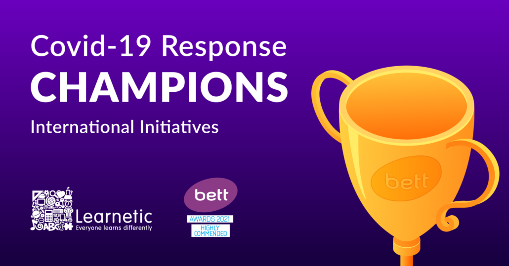 Learnetic with the “Highly Commended” title BETT Awards 2021