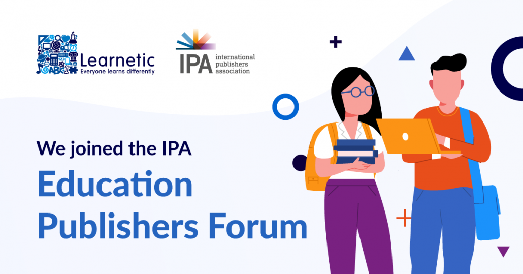 Learnetic as a new member of the IPA Education Publishers Forum