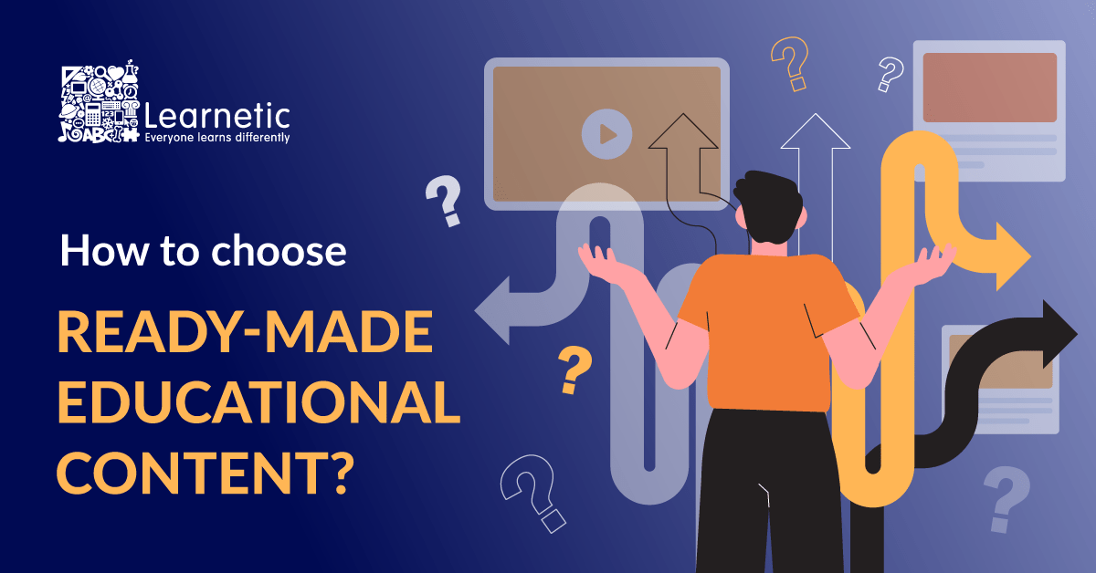 How to choose ready-made educational digital content?
