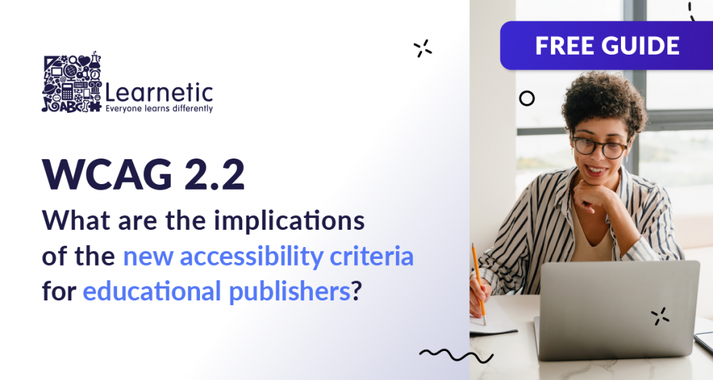 All about WCAG 2.2 for educational publishers