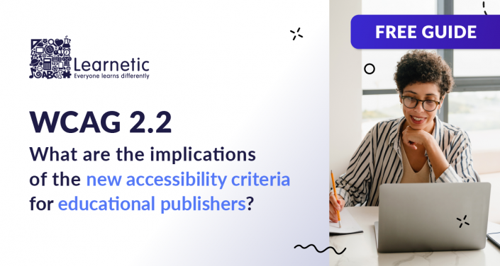 WCAG 2.2 for educational publishers