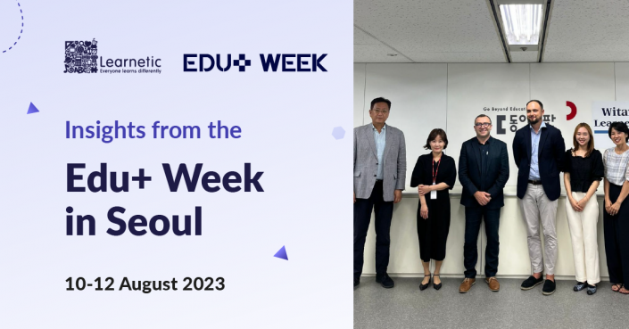 Learnetic at Edu+ Week in Seoul Learnetic SA - Educational ePublishing Services & Technologies