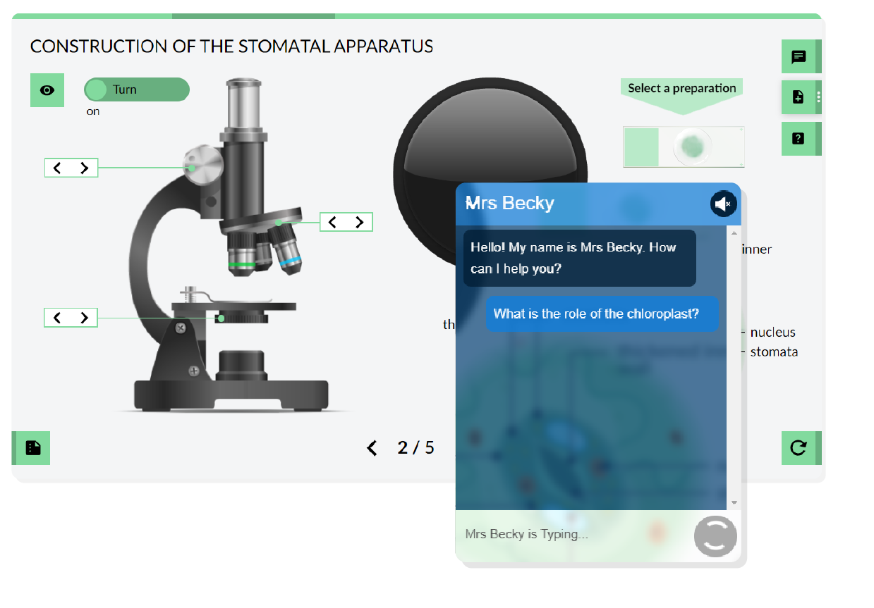 Conversational AI chatbot