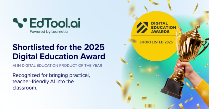 edtool-digital-education award Learnetic SA - Educational ePublishing Services & Technologies